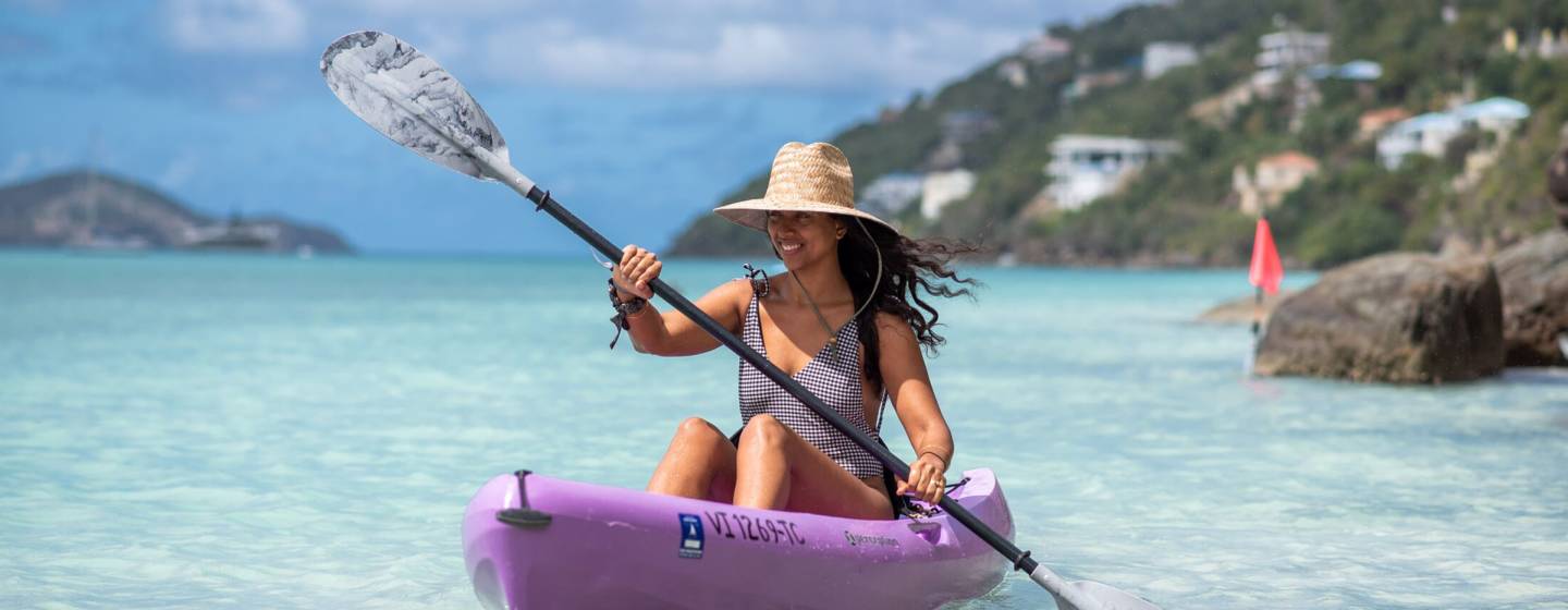 Kayaking in St. Thomas, USVI