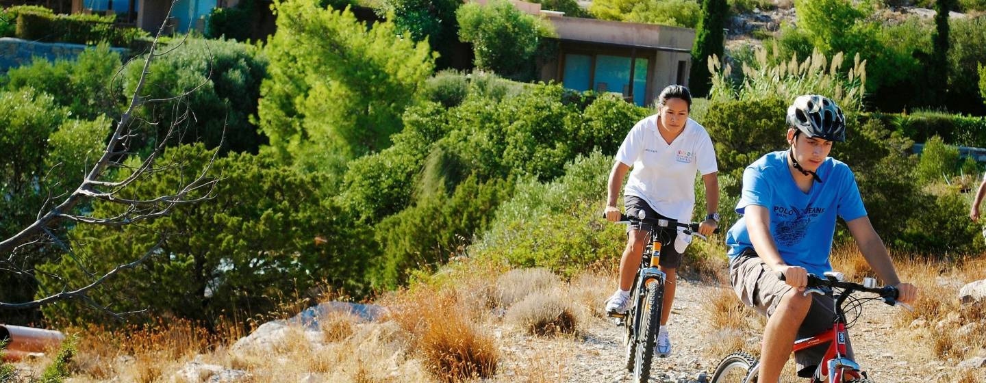 Cycling in Cape Sounio National Park