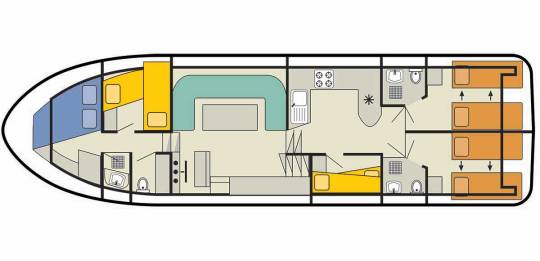Plattegrond van de Grand Classique