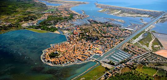 Vista aerea di Agdes