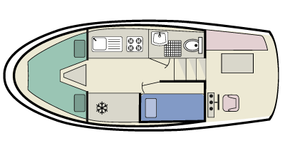 Kingfisher WHS - plan de la cubierta