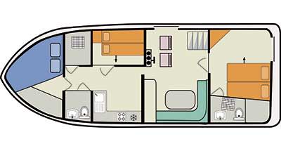Deckplan Minuetto 6+