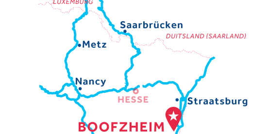 Kaart van de basis in Boofzheim