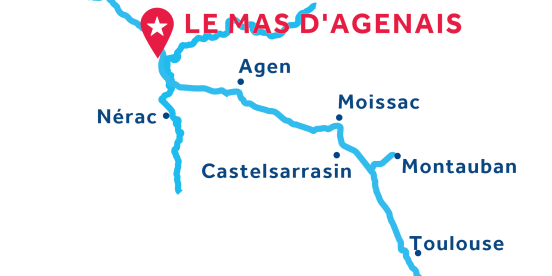 Le Mas-d'Agenais base location map