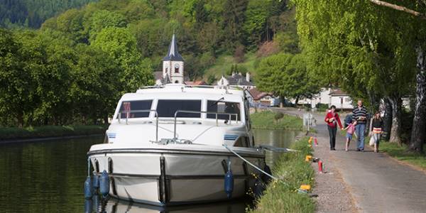 Le Rhin en bateau