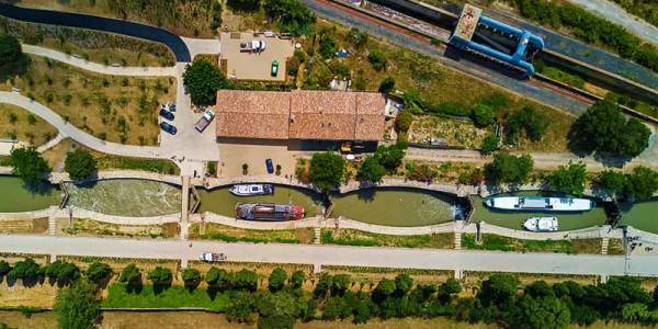 The Fonséranes locks - Béziers
