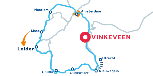 Lisse > Leiden