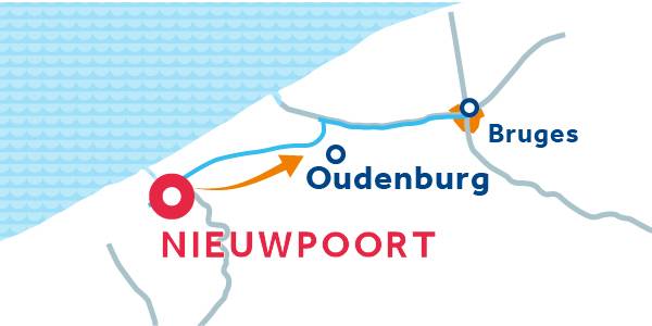 Nieuwpoort HEEN EN TERUG 3 Nachten