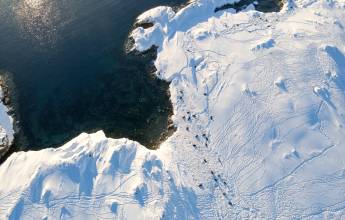 Antarctica by Helicopter: Crossing the Circle and the Peninsula