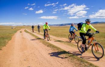Cycling in Mongolia