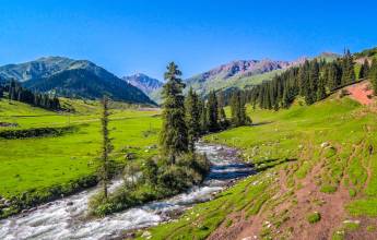Walking in Kyrgyzstan
