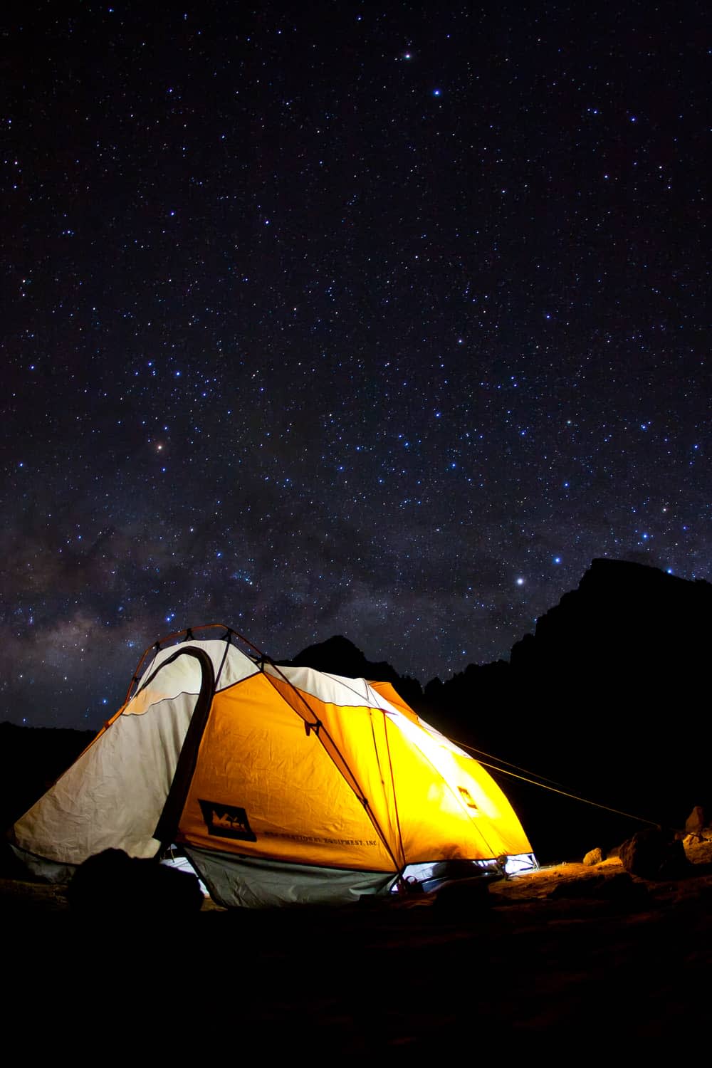 Camping on Kilimanjaro