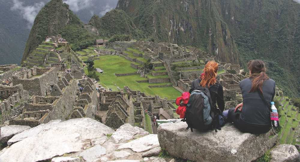 Overlooking the Inca Trail