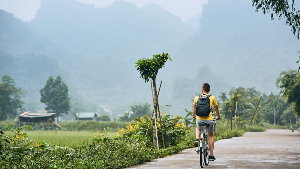 Cycling through Villages in Vietnam