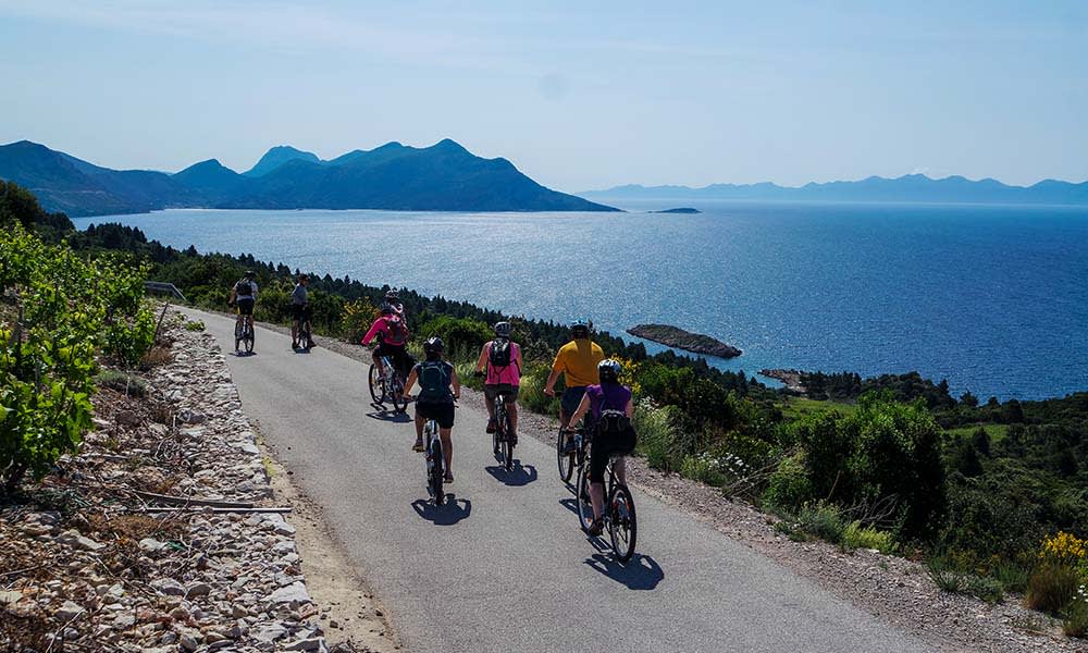 Cycling across the Dalmatian Coast