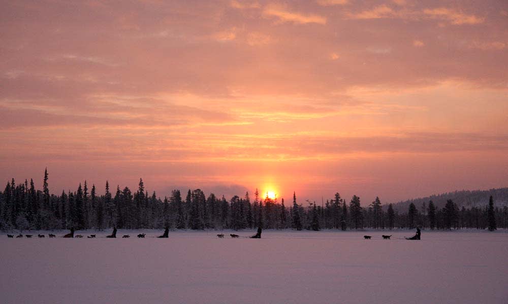 Sunset photos Finland