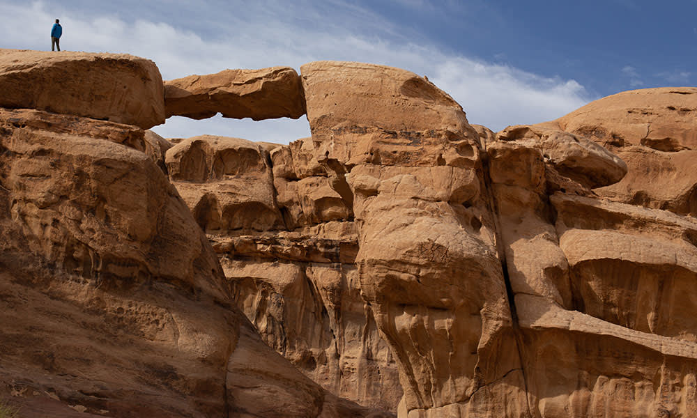 Um Fruth Rock Bridge, Jordan