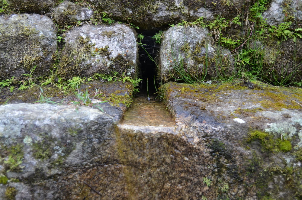 Water irrigation, Machu Picchu