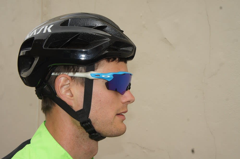 cyclist's helmet