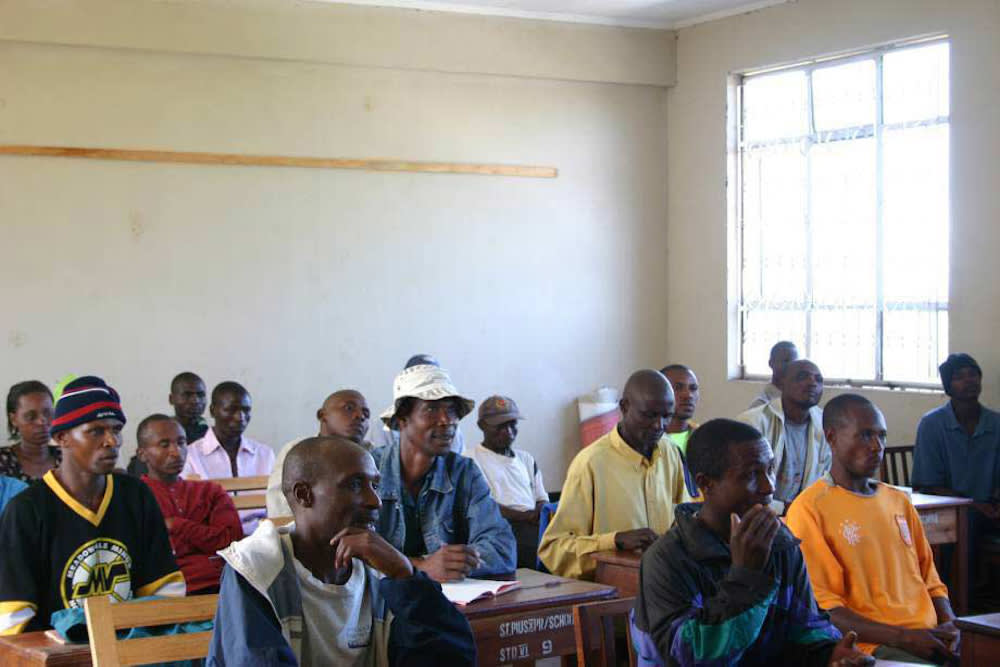 Students at the Kilimanjaro Porter School