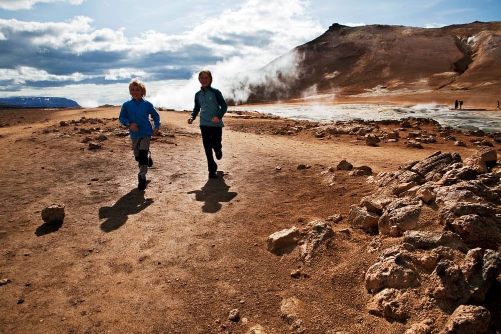 running in iceland