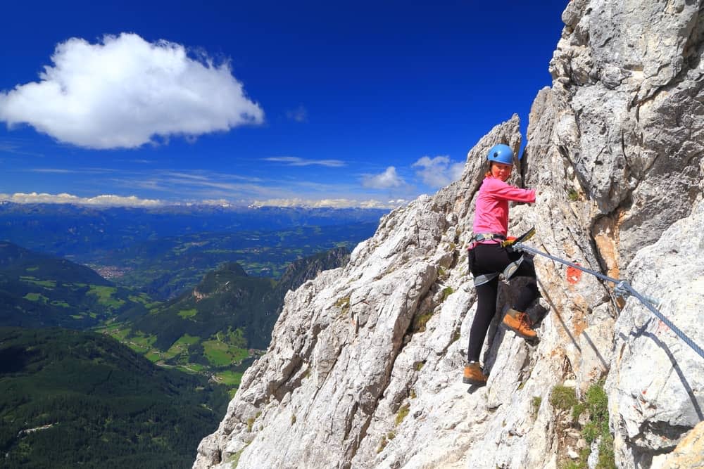 Climbing Via Ferrata