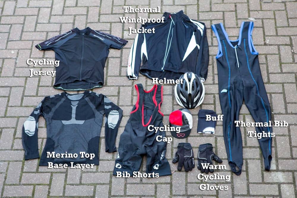 Essential cycling items