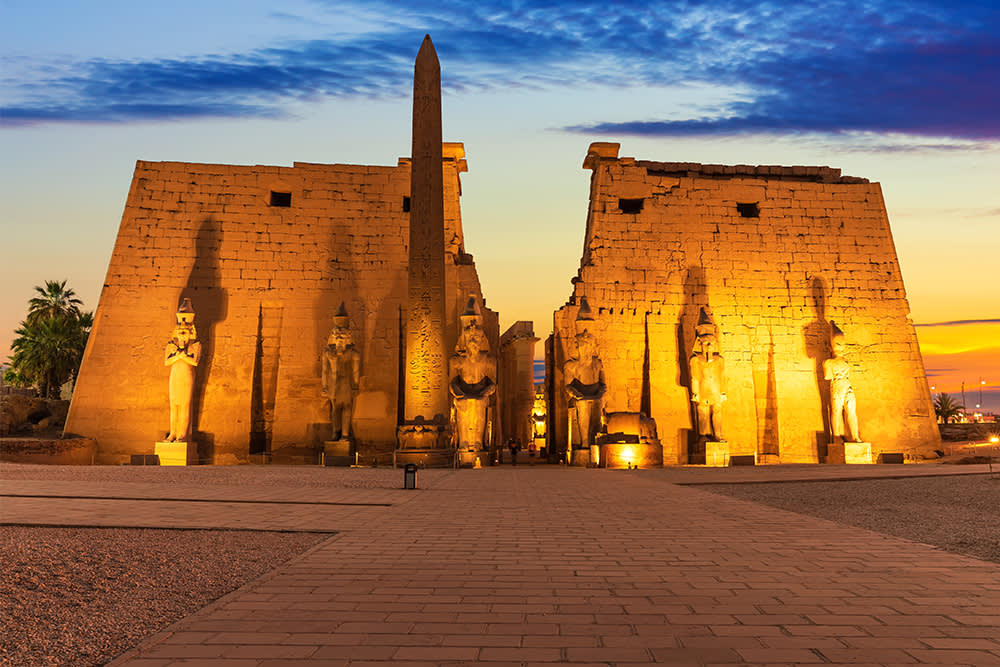 Luxor entrance
