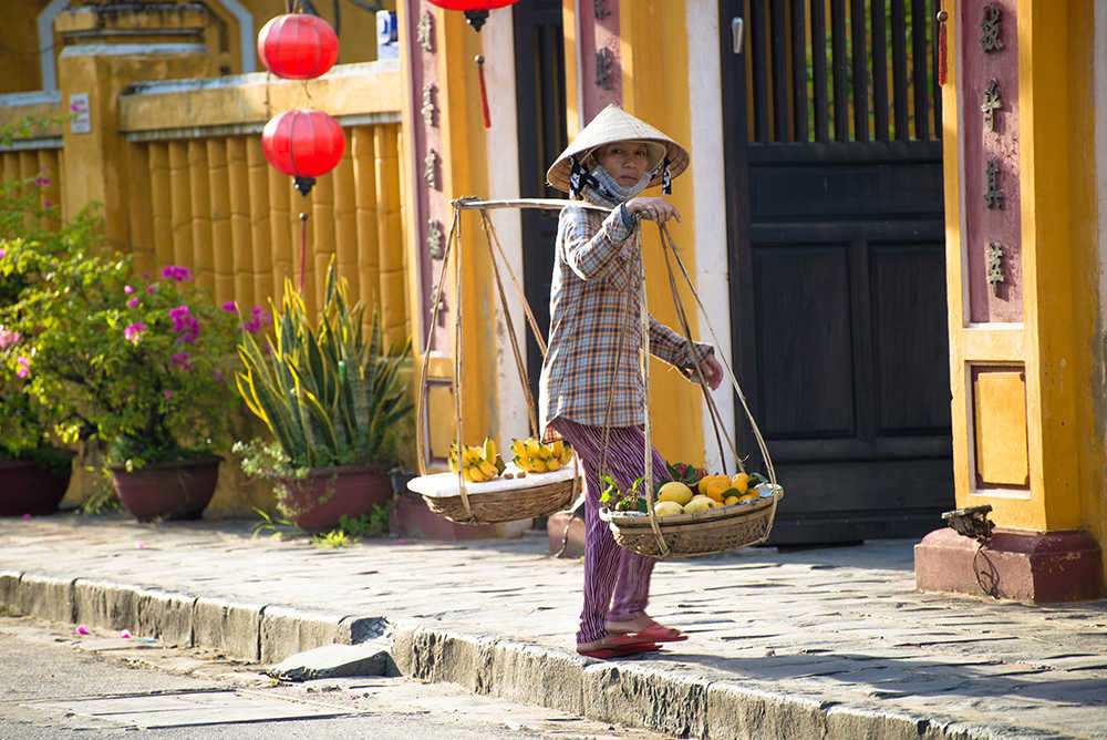 Street scene in Vietnam