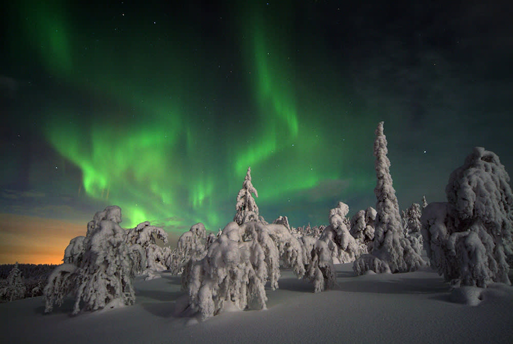 Northern Lights over Finland