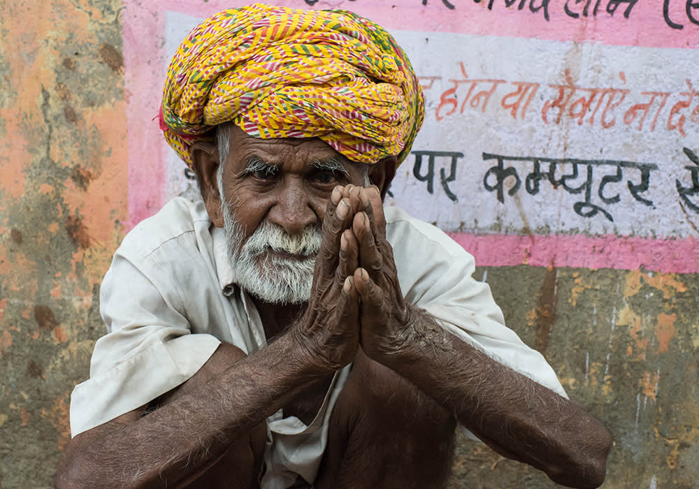 Old Man in India