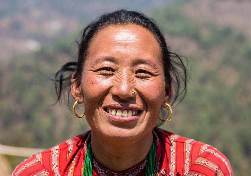 Nepali patient awaiting treatment