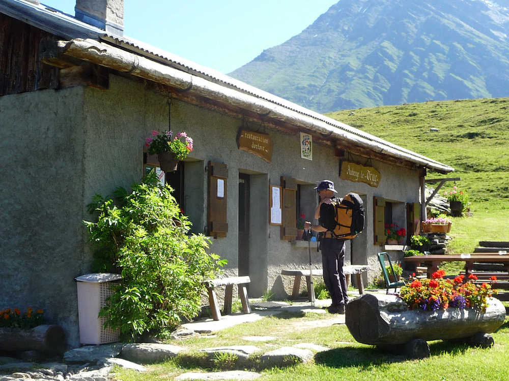 Cafe in the Alps