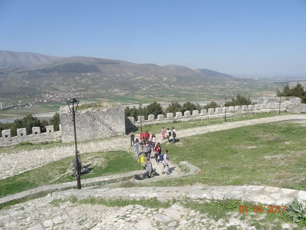 Berat castle grounds