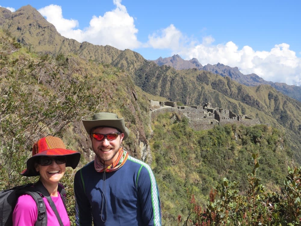 Trekkers on the Inca Trail