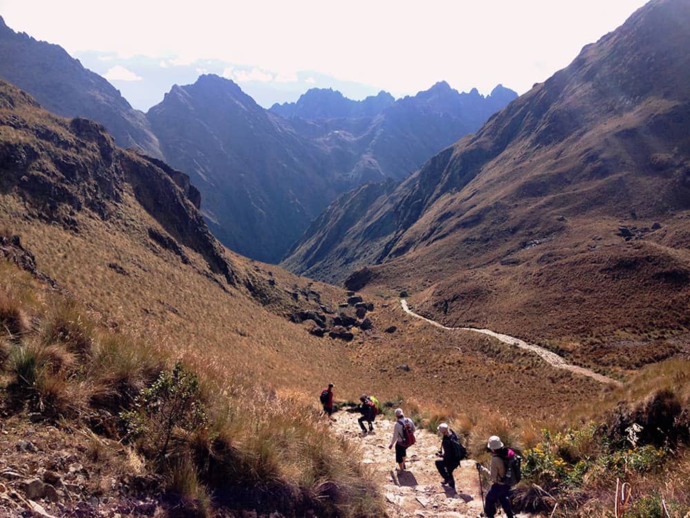 Trekking on the Inca Trail