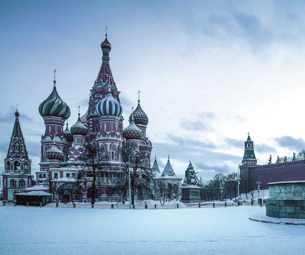 Moscow in winter