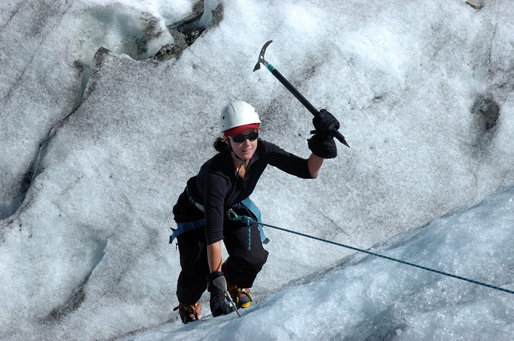 Ice climbing