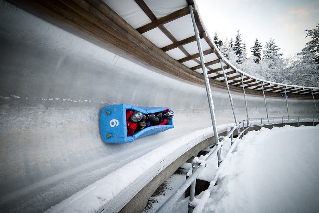 Bobsledding at Lillehammer