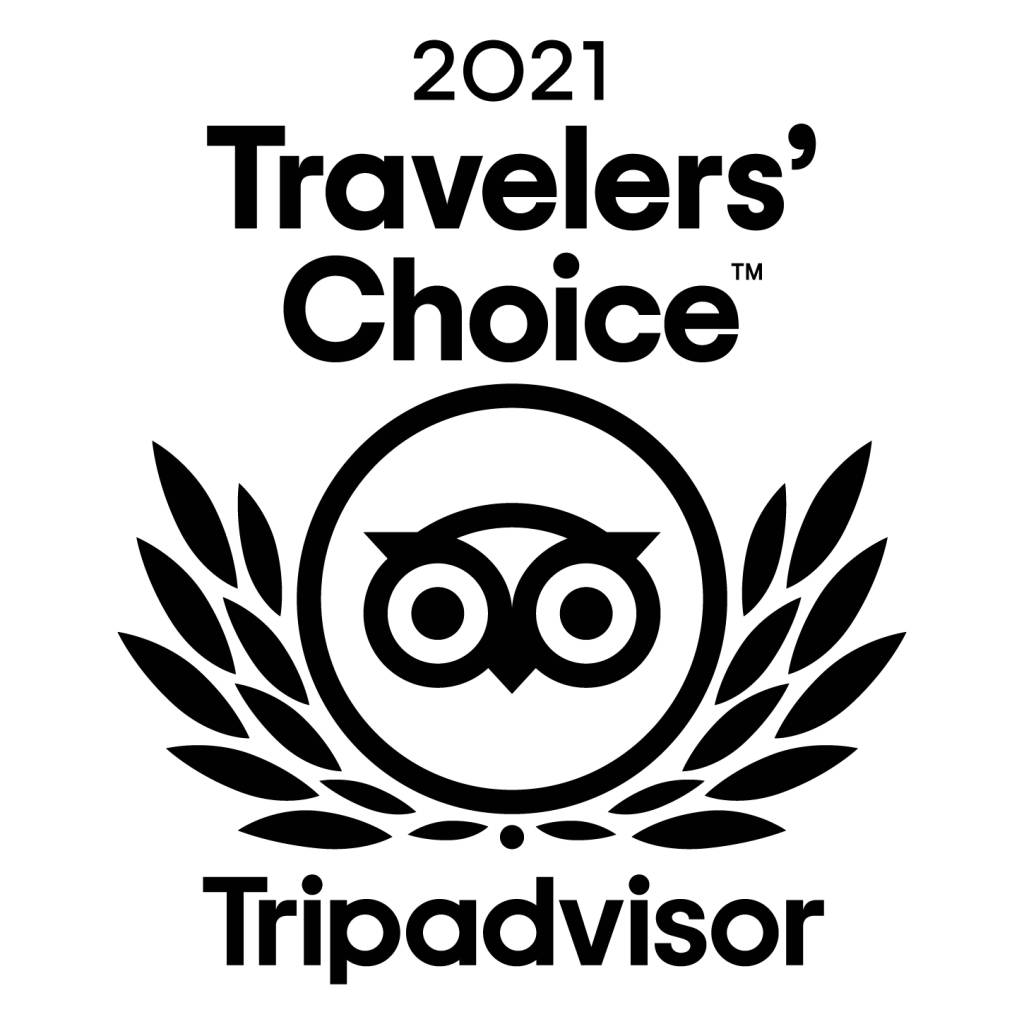 Tripadvisor Travelers Choice Award 2021
