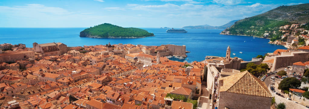 View of Dubrovnik, Croatia