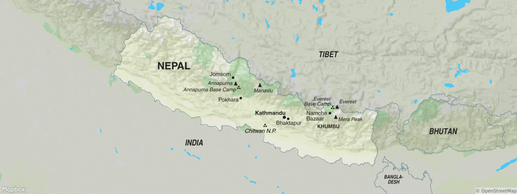 Nepal Map