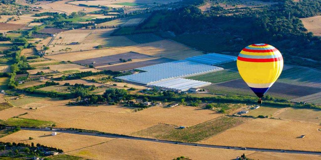 hot air balloon ride in mallorca