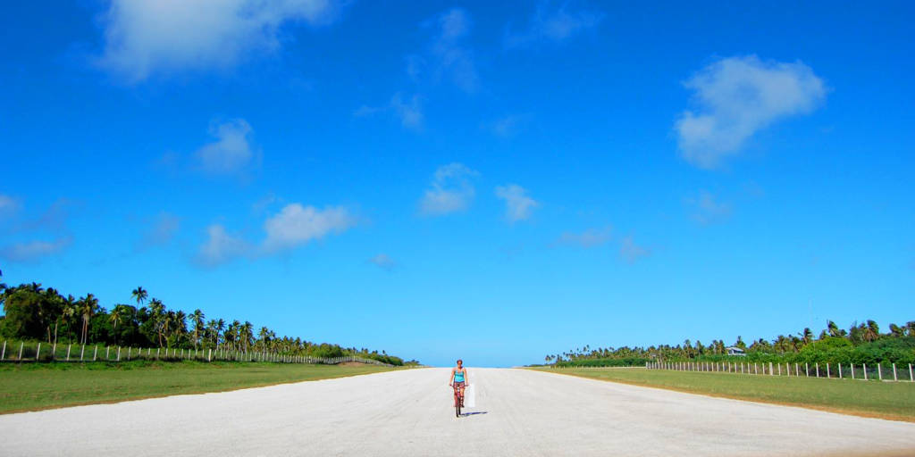Bicycling in Tonga