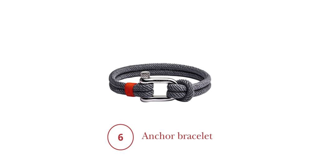 Anchor bracelet