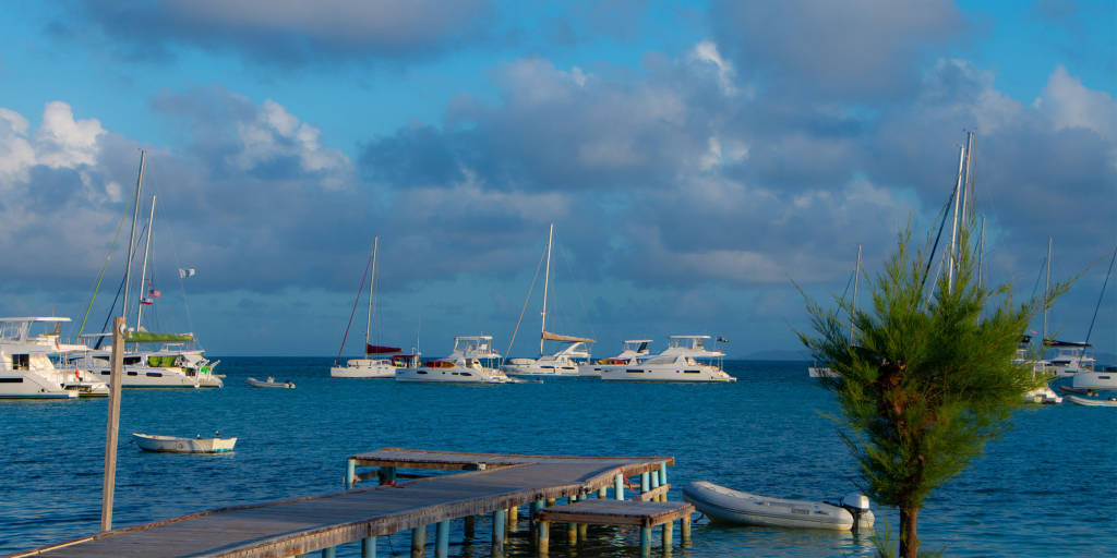 Setting Point Anchorage Anegada BVI
