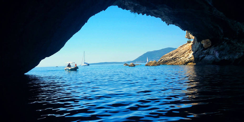 rock arch Greece