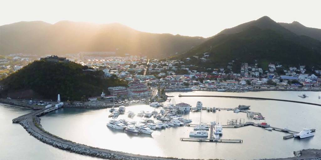 Moorings base in Marigot Bay