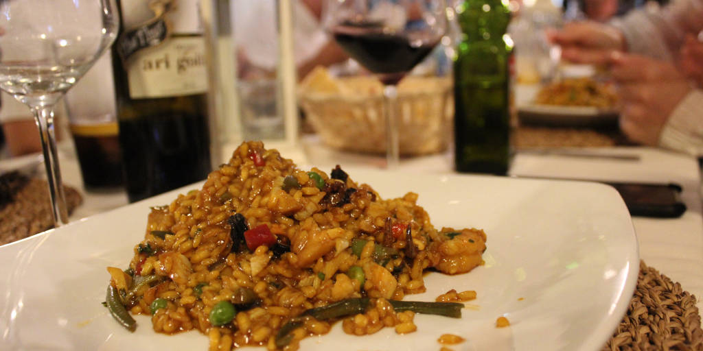 Authentic Spanish paella