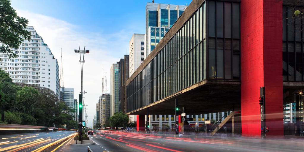 Paulista Avenue in Sao Paulo